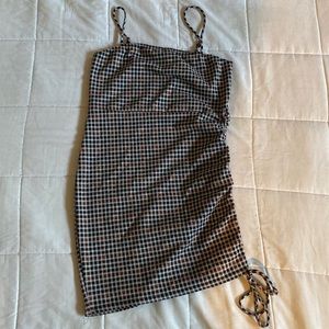Plaid BodyCon Mini Dress
